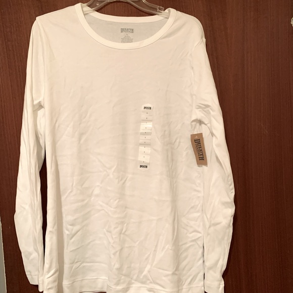 Duluth Trading Co Tops - Duluth Trading Company white long sleeve shirt-womens